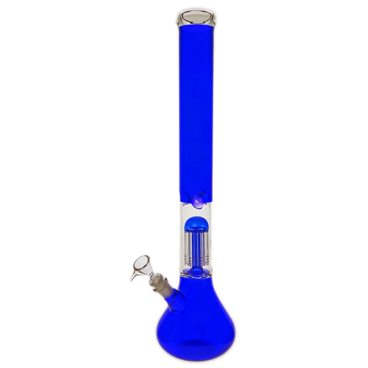 Perc piston bong ND 50cm bleu - 18,8 / 14,5