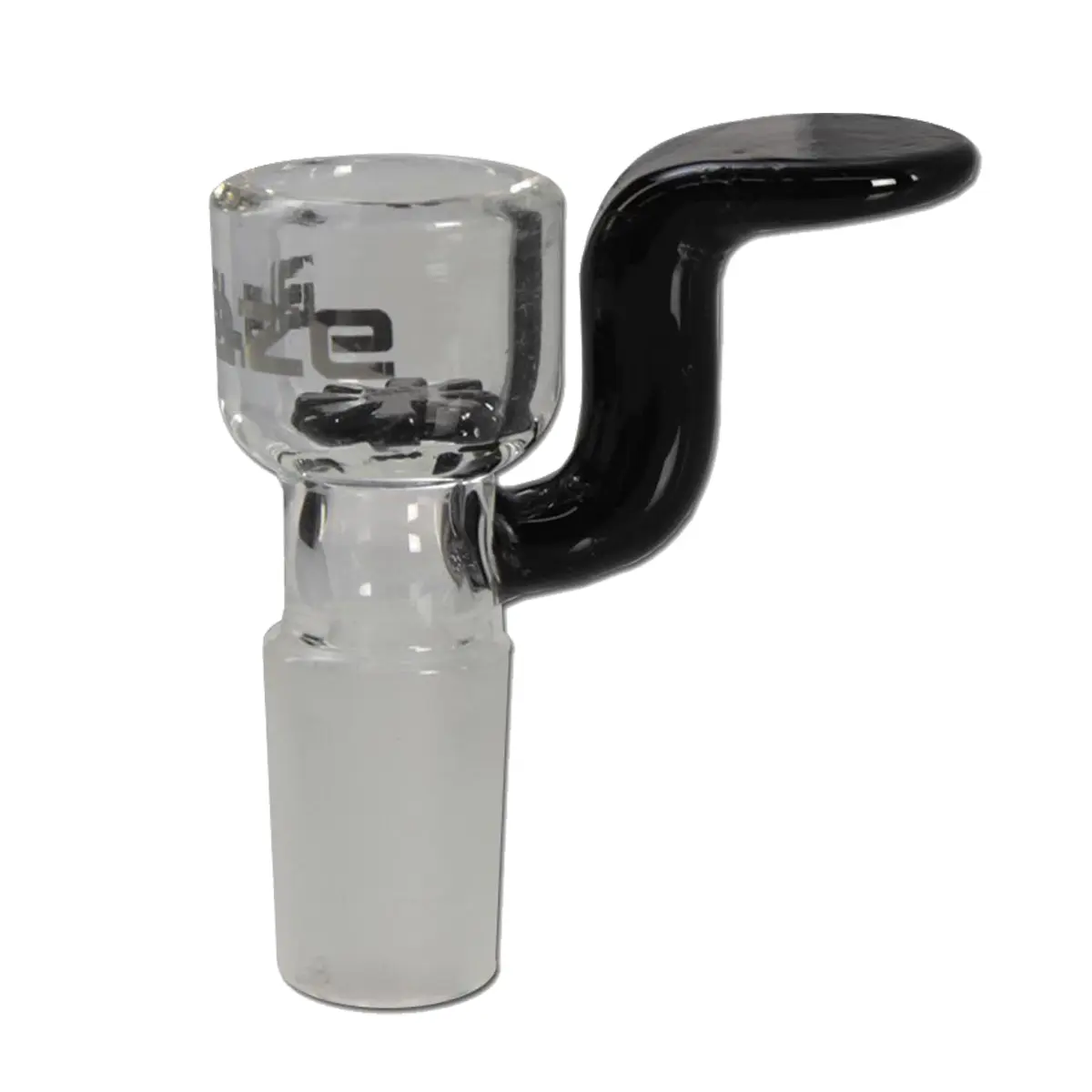 Bol en verre Blaze avec écran + poignée 14.5 noir