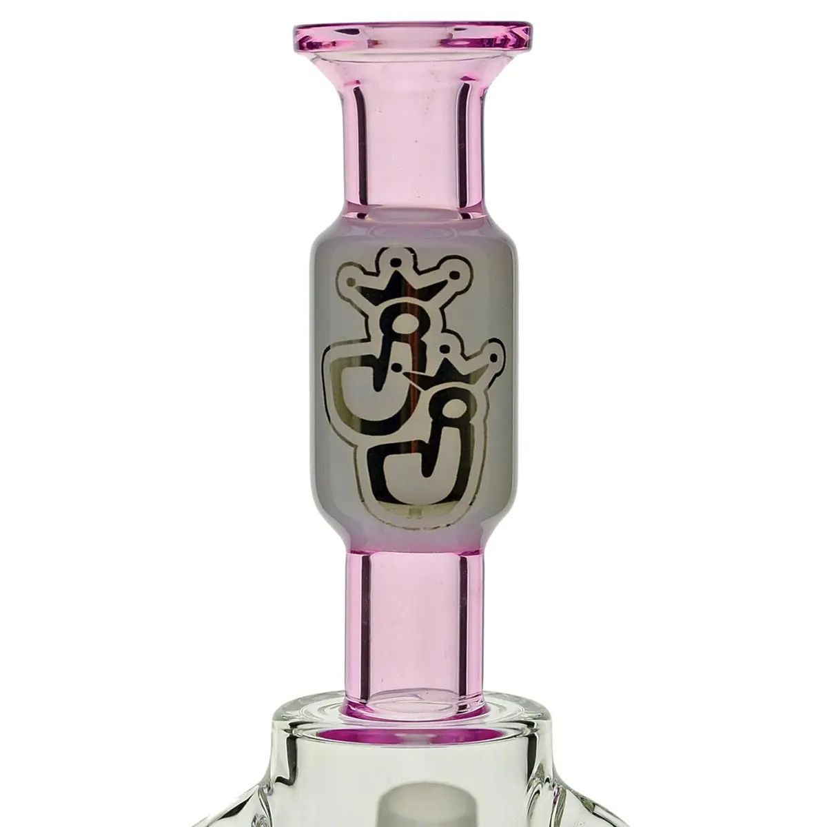 Jelly Joker dab rig / bong à huile "Crab" - pink