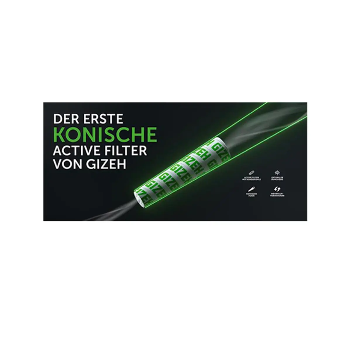 Filtre GIZEH Active conique 10x