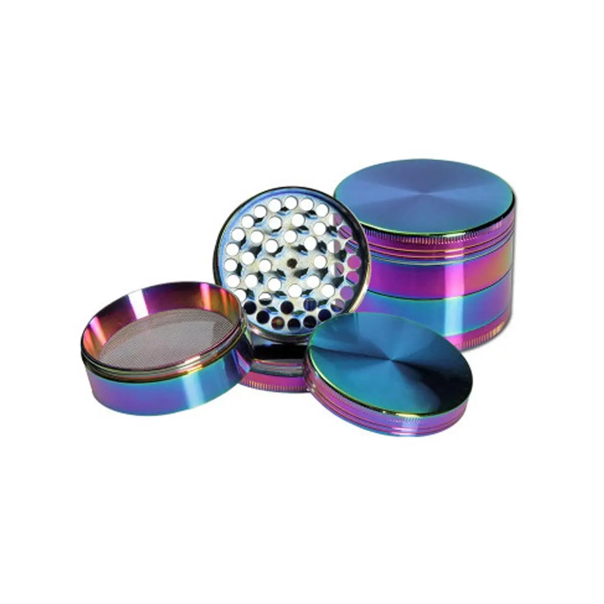 Grinder en métal - rainbow effect