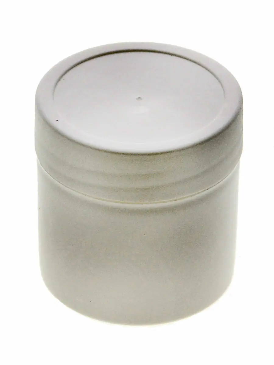 Pot à couvercle blanc, 35 ml