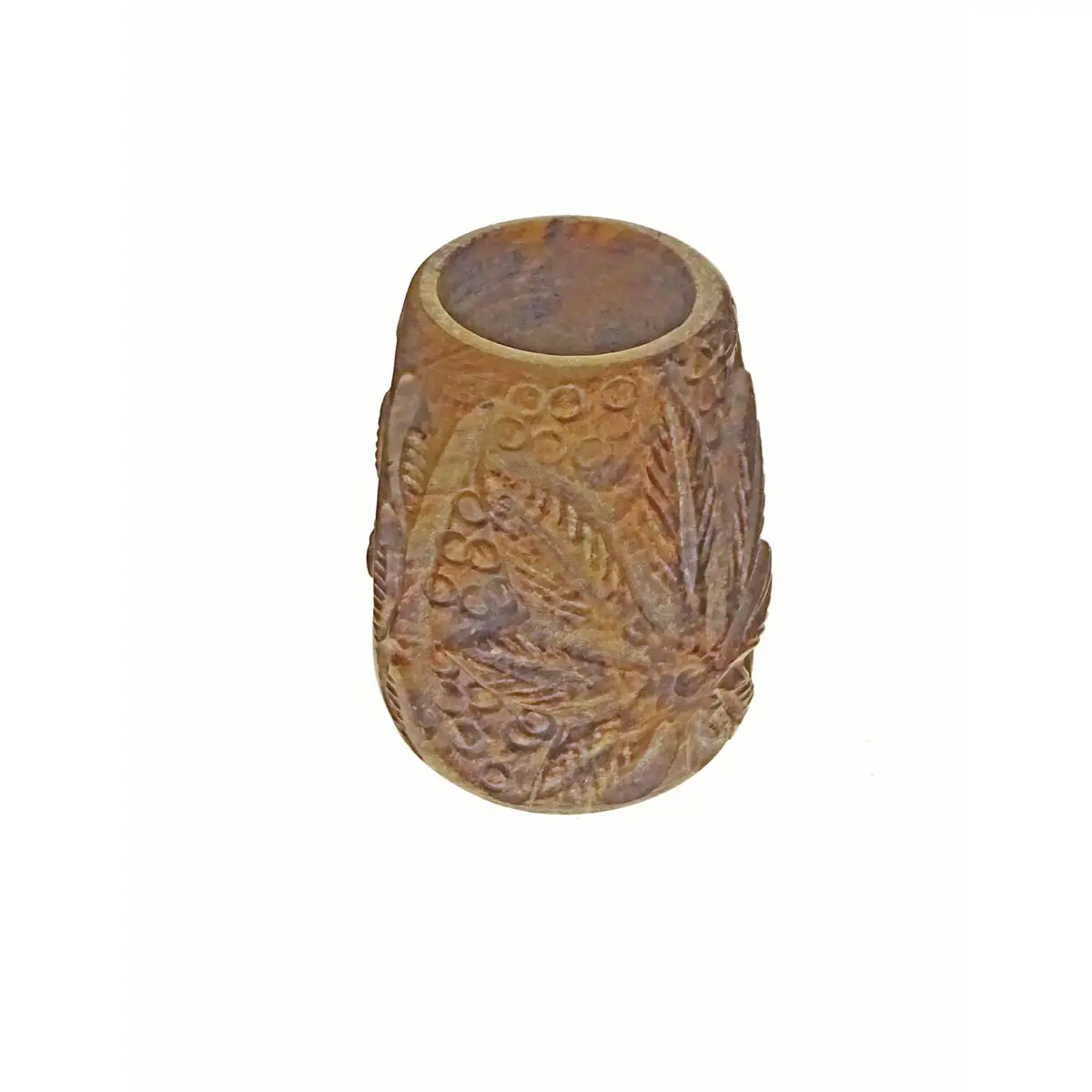 Douille en stéatite sculpté