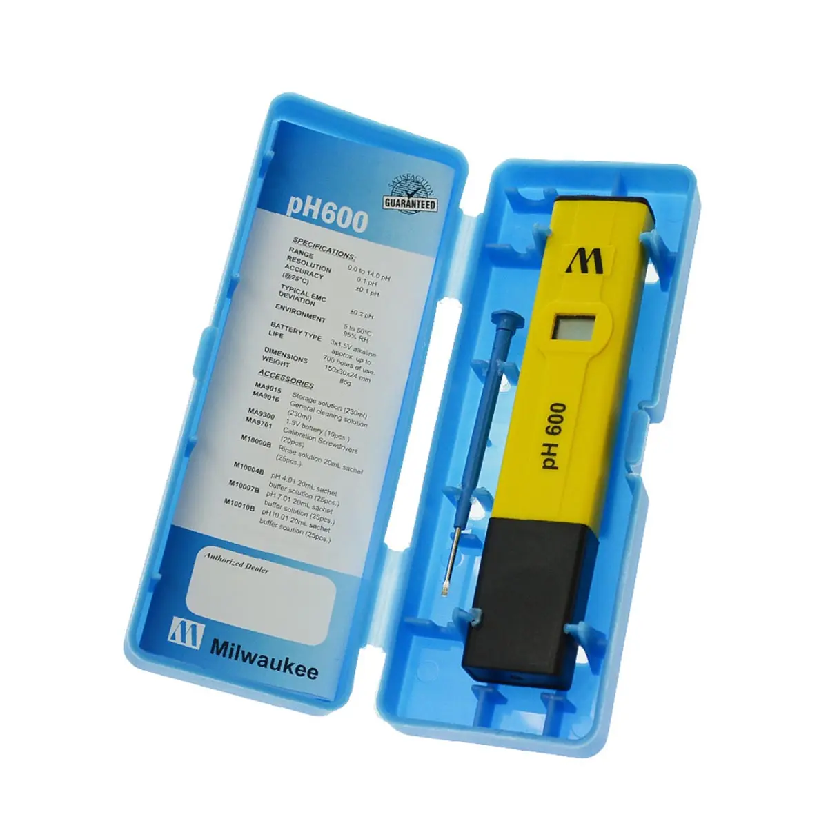 Milwaukee mesureur de pH pH600