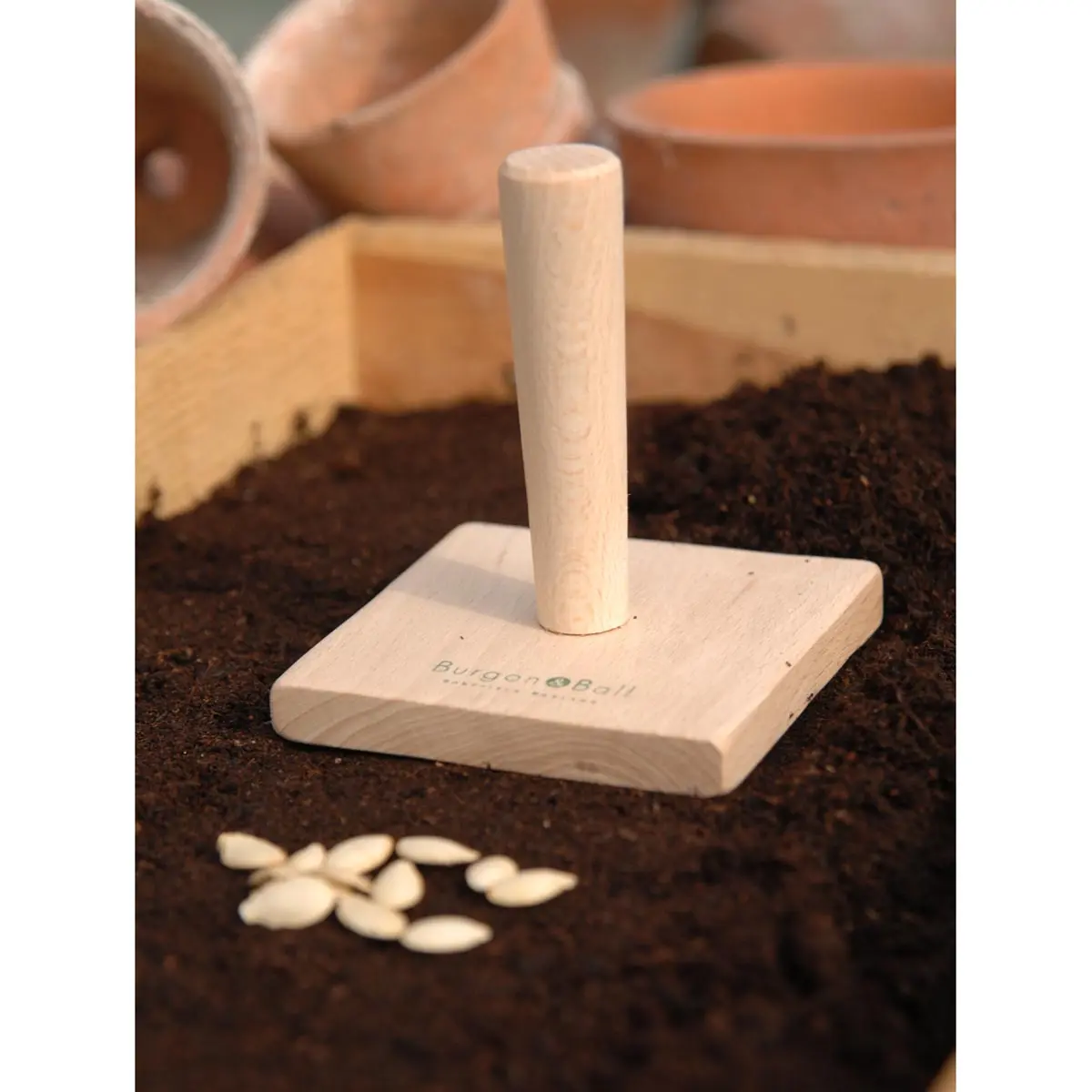 Presse pour la sélection végétale par Burgon & Ball -  8 x 8 cm