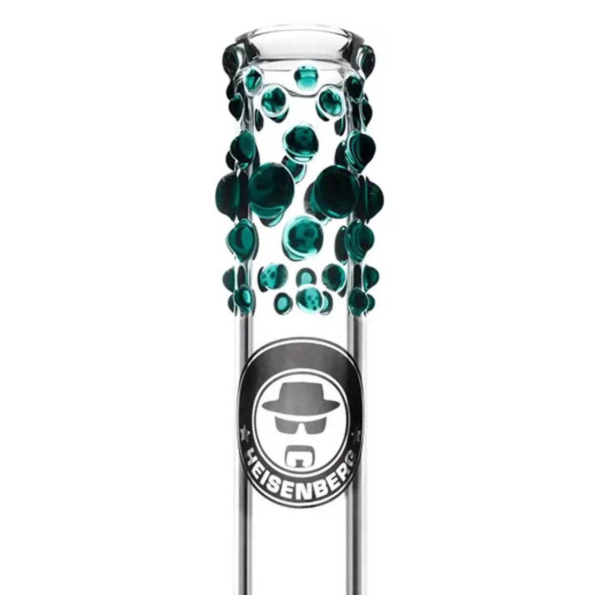 Heisenberg 'Beaker Bubble' 12-Arm Perc 18,8 - vert