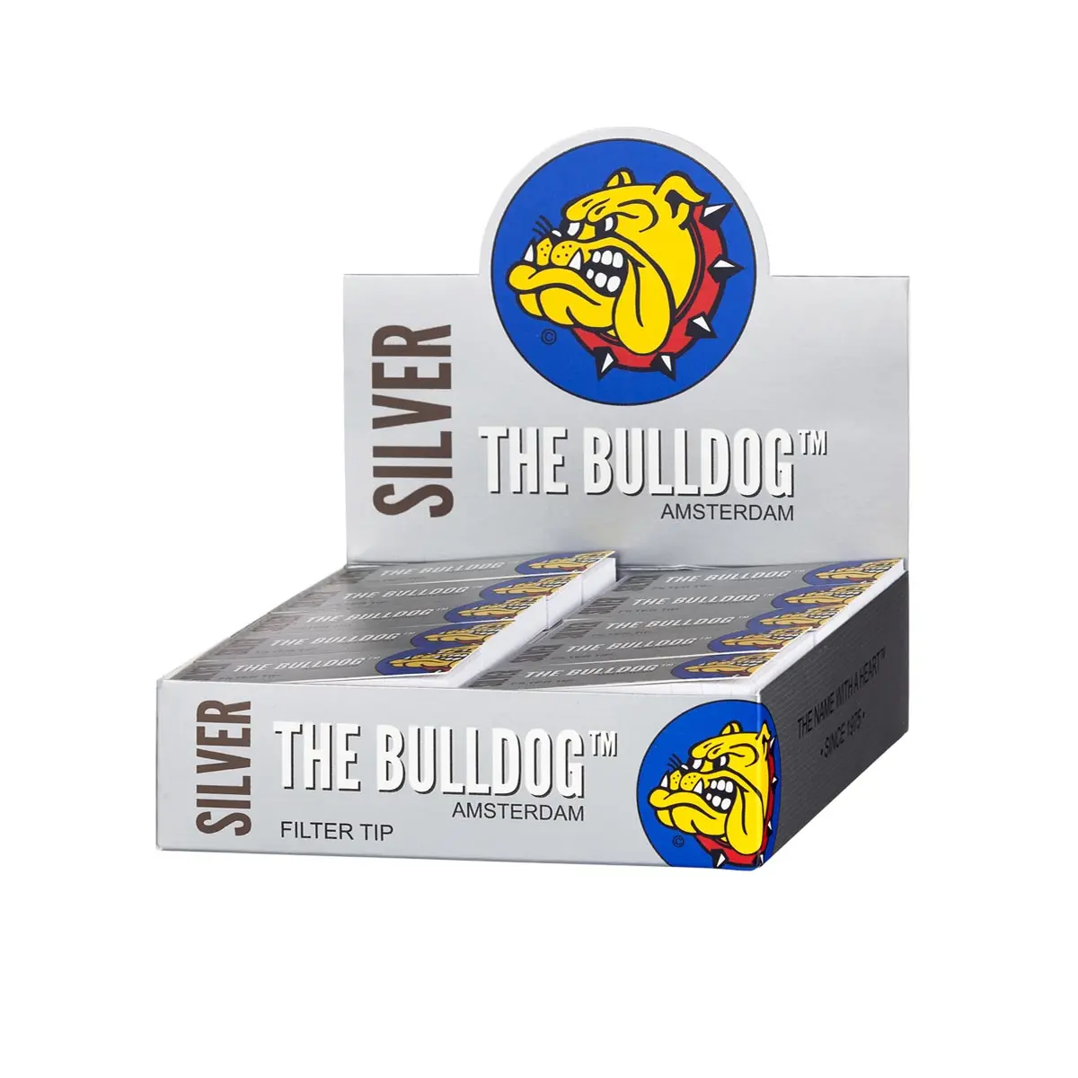 The Bulldog Silver Filtres en carton Wide - 50x