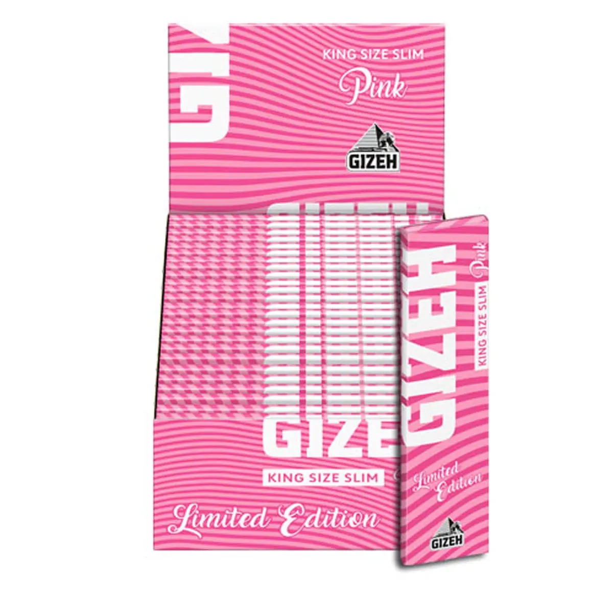 Gizeh KS Slim PINK Limited Editon avec aimant- 50x