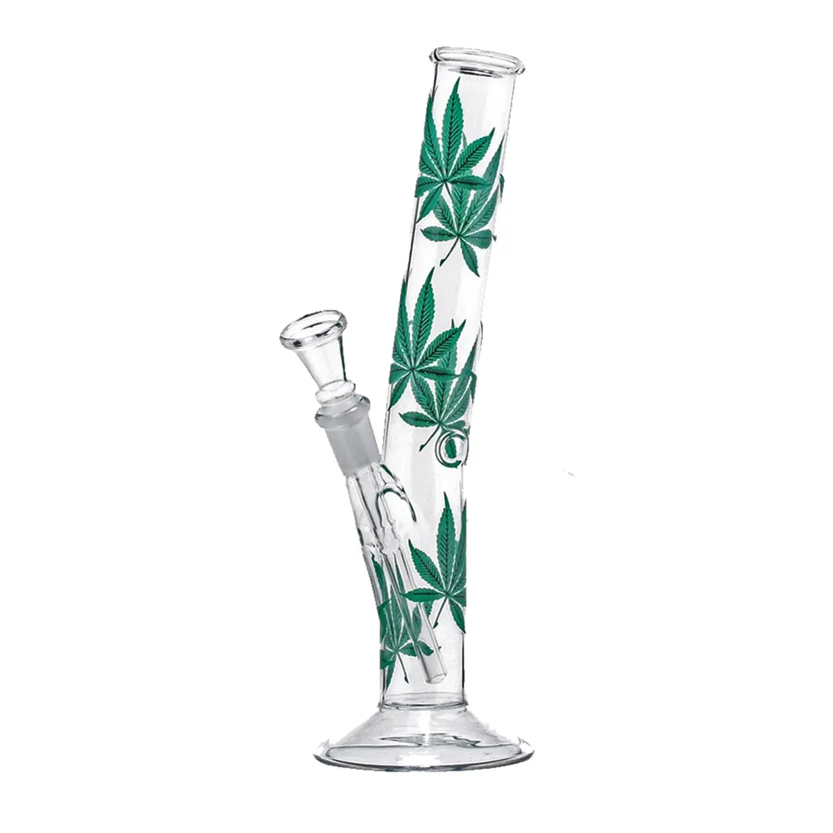 Bang en verre Multileaf incurvé 26cm 14,5