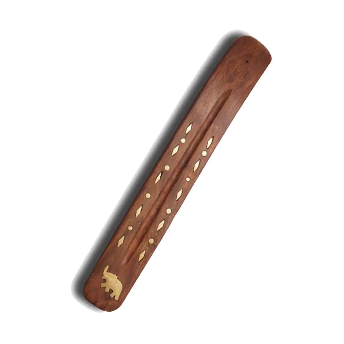 Porte-bâton d'encens 26cm Éléphant