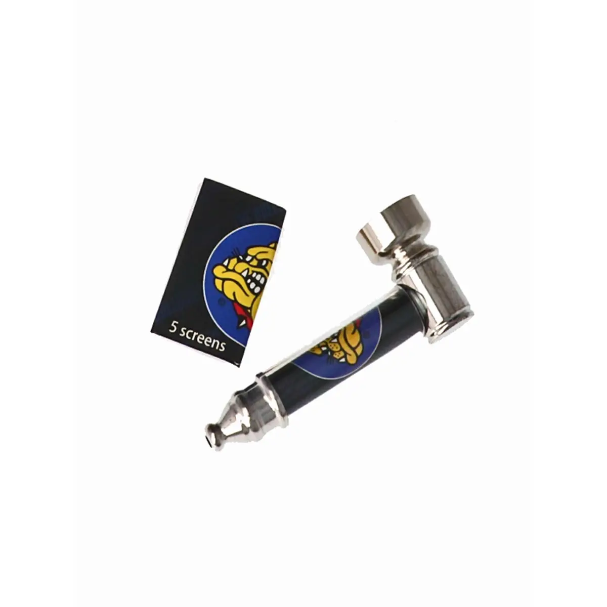 The Bulldog Pipe métallique + écrans