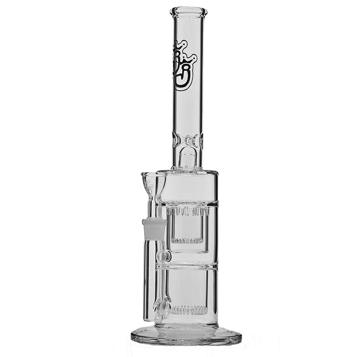 Jelly Joker bong en verre 2x perc "Cold Fusion Reactor"