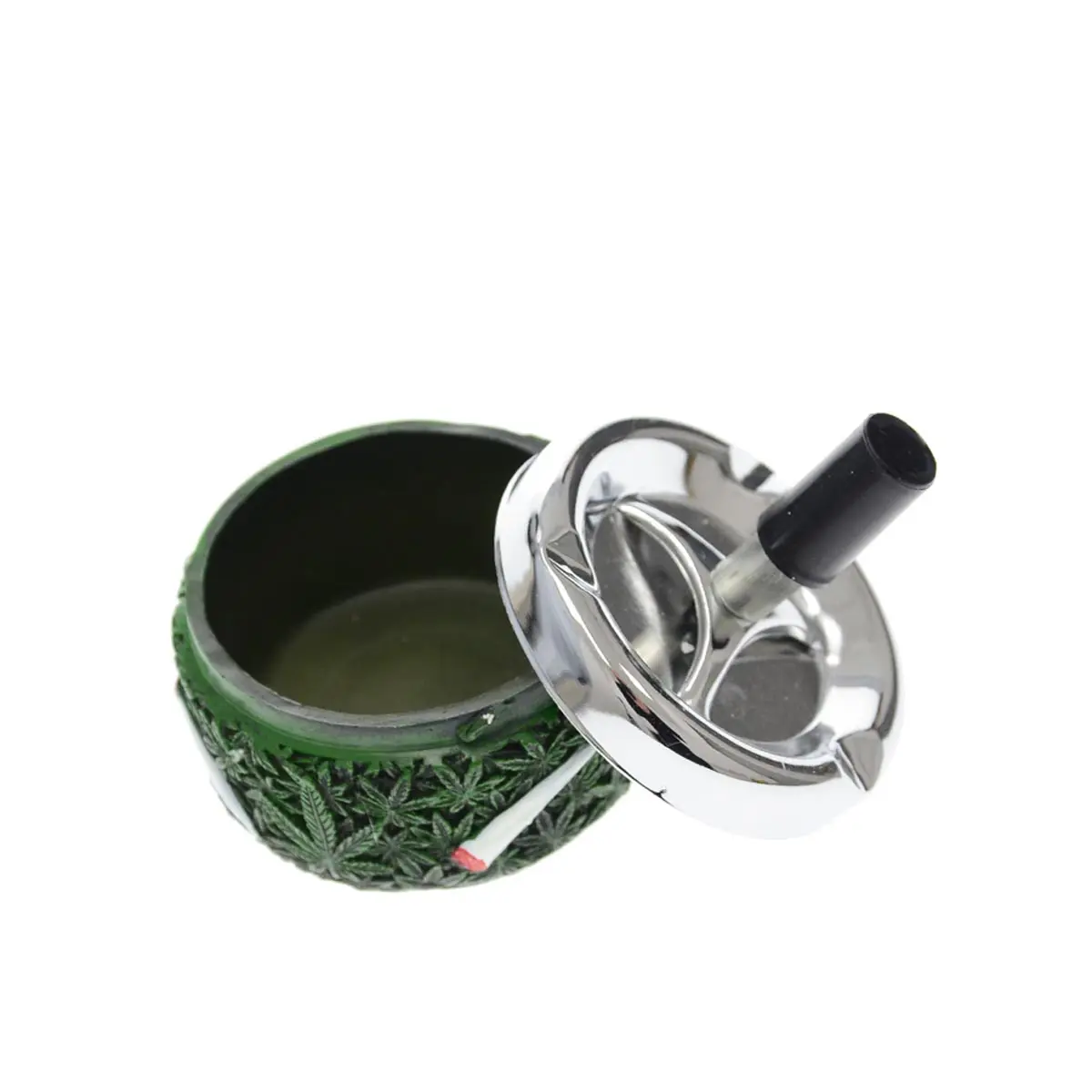 Cendrier poussoir chanvre