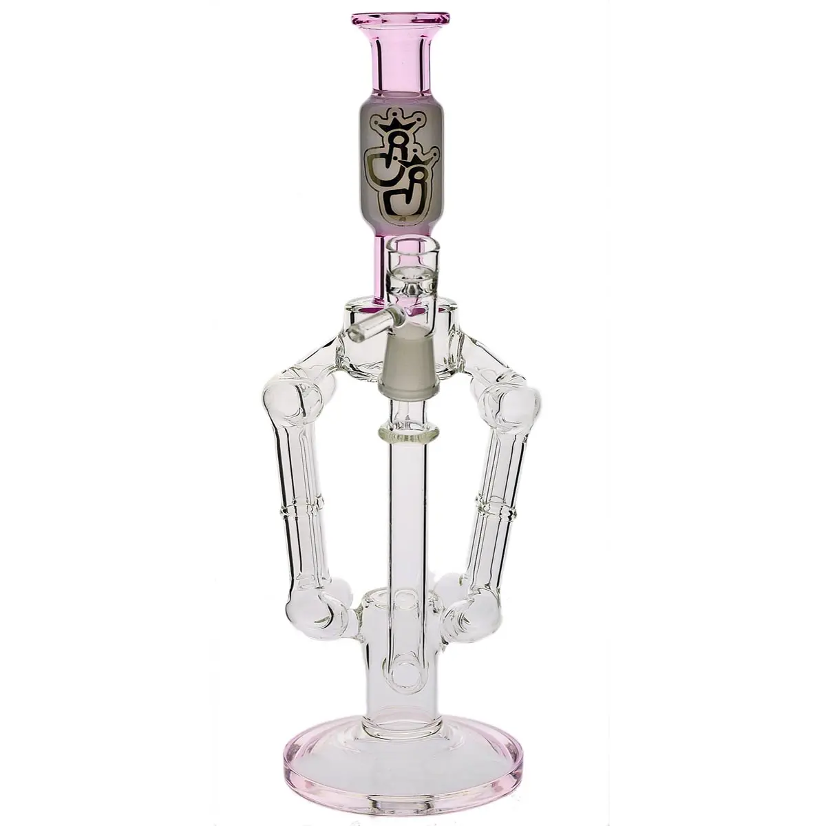 Jelly Joker dab rig / bong à huile "Crab" - pink