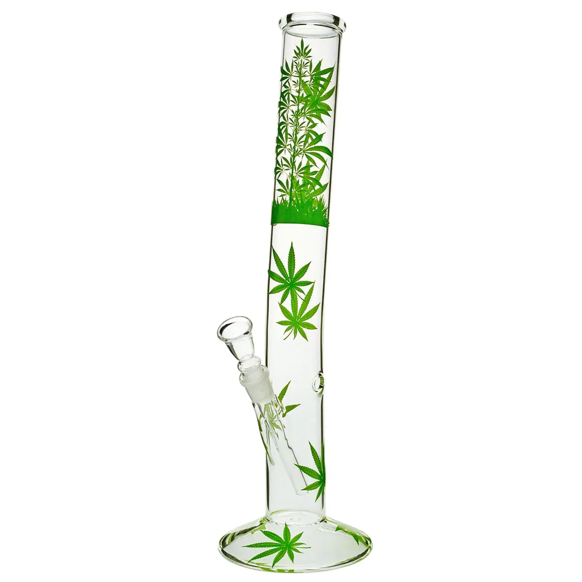 Bong en verre "Hemp Jungle" - 45cm