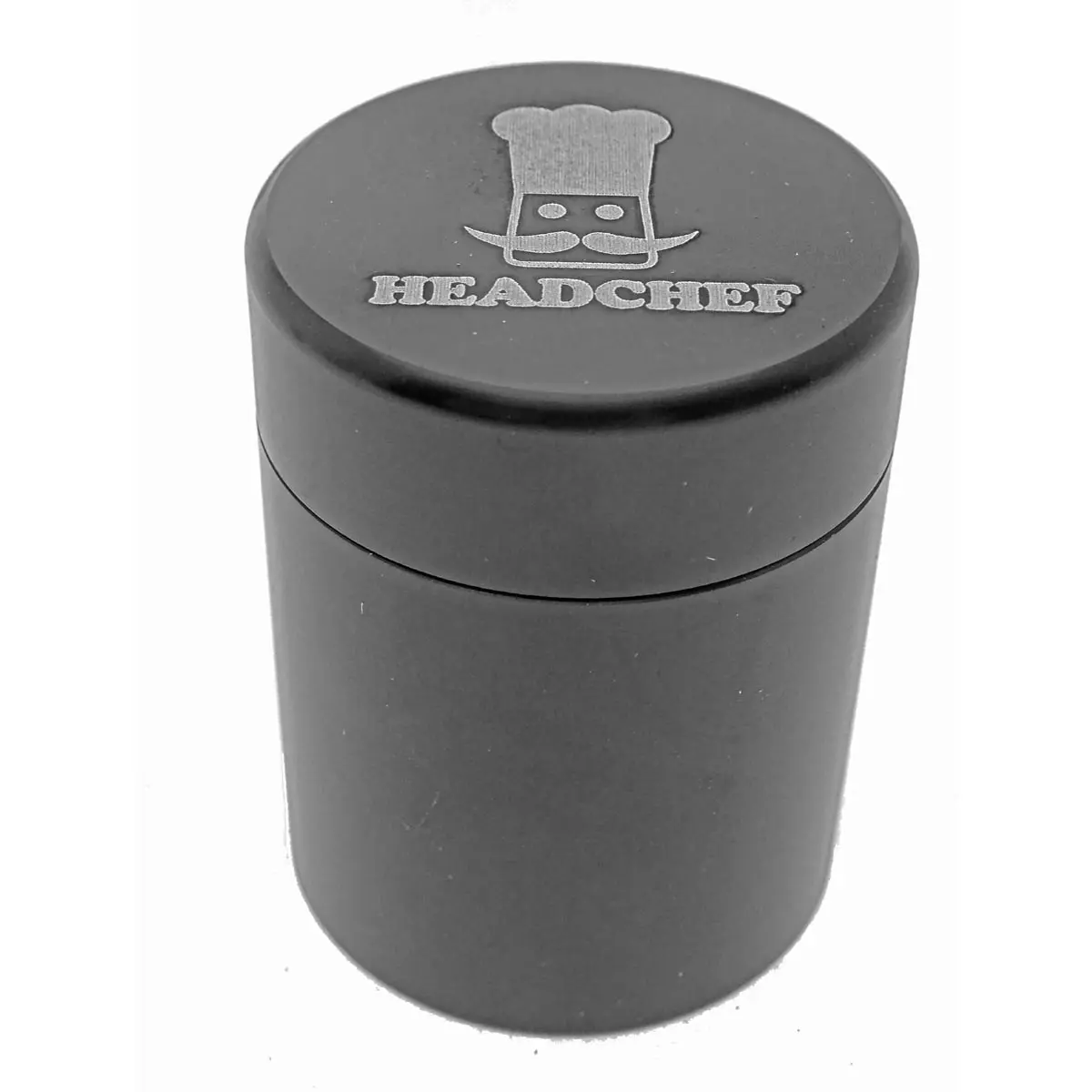 Headchef récipient en métal grand noir