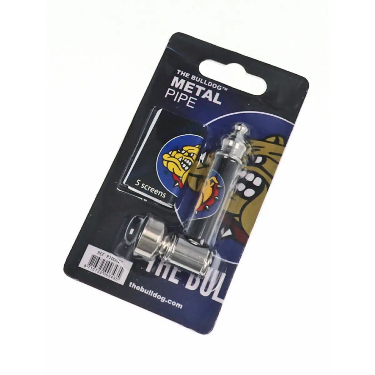 The Bulldog Pipe métallique + écrans