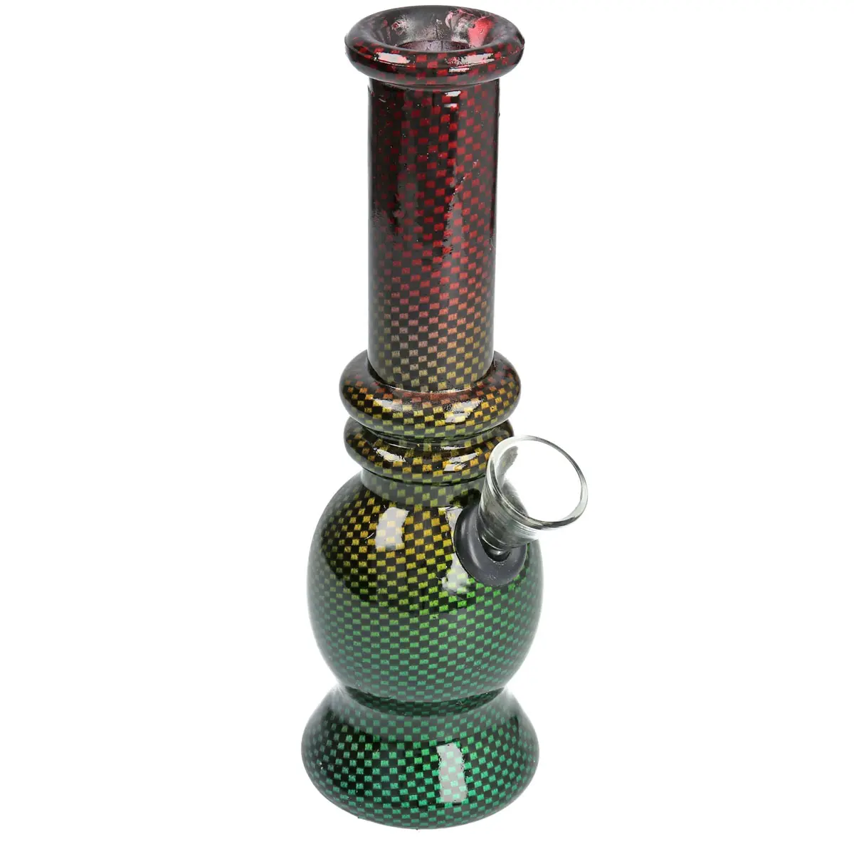 Mini bong en verre - 15 cm