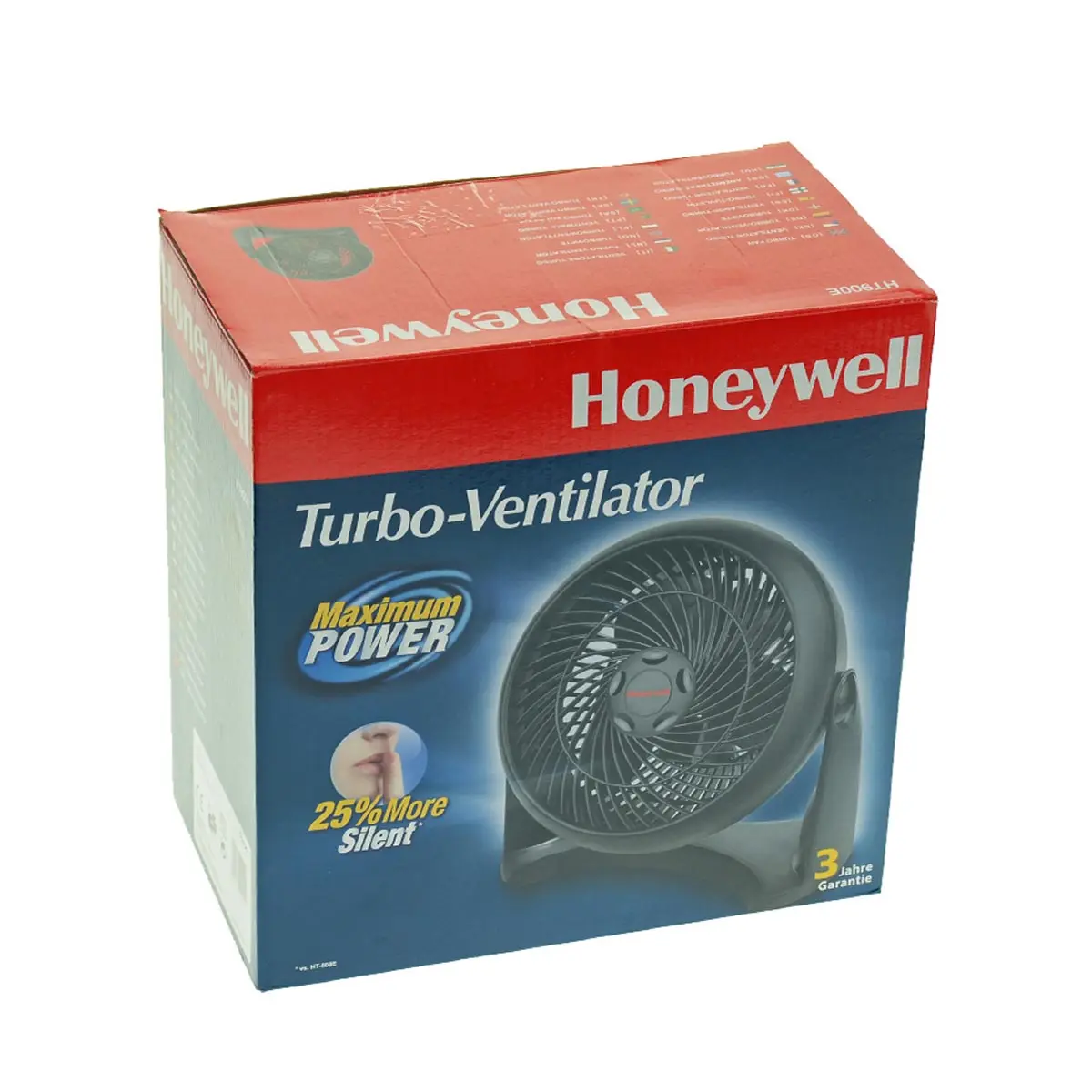 Honeywell Ventilateur Turbo HT-900E 740m³/h