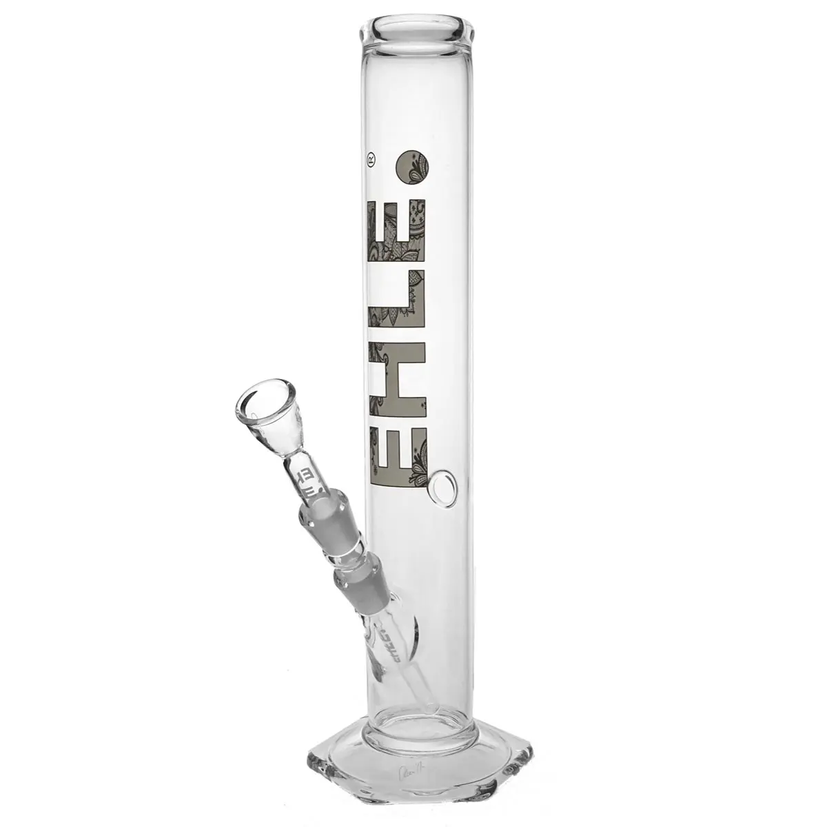 EHLE bong Noir et Blanc 14.5