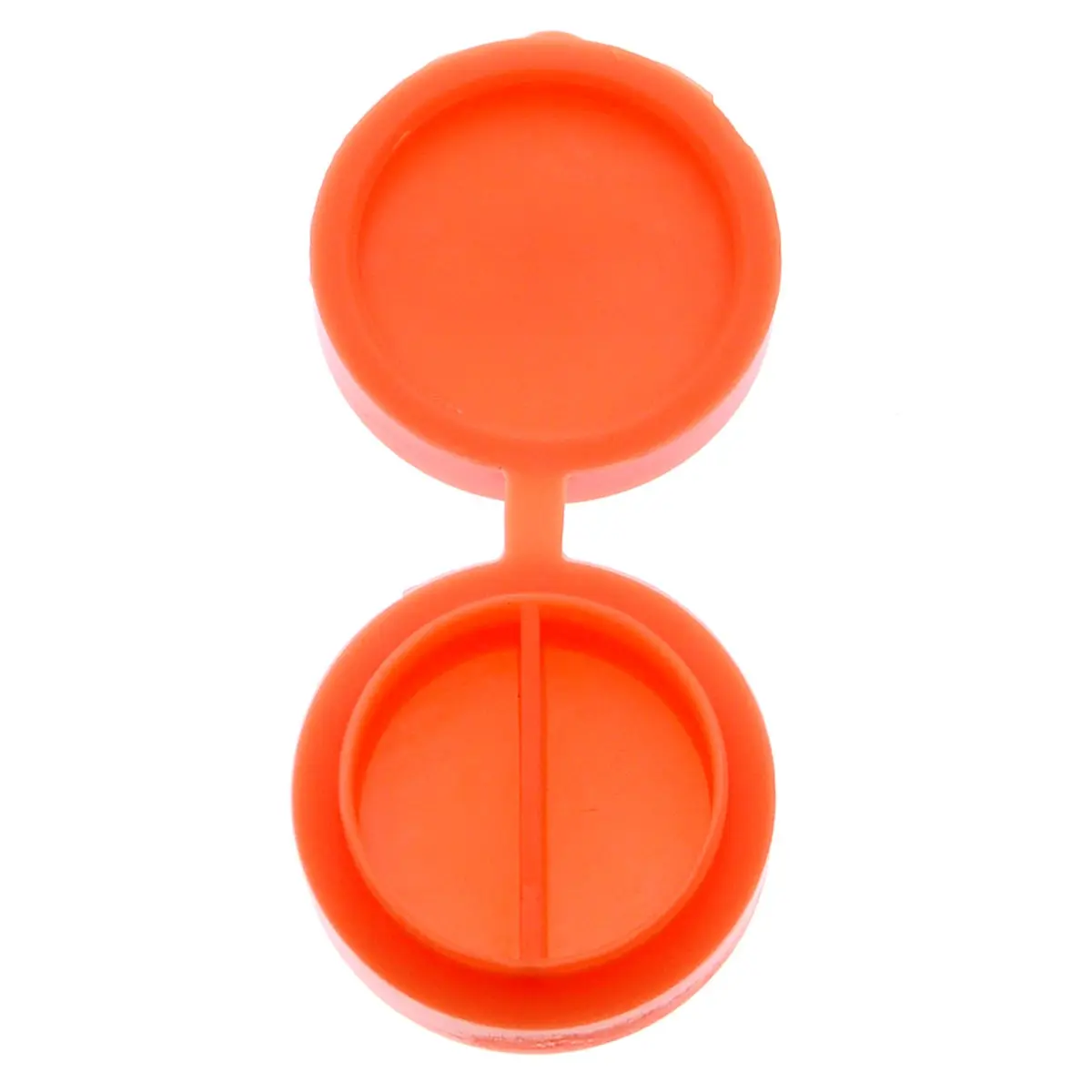 Grace Glass boite en silicone double Orange