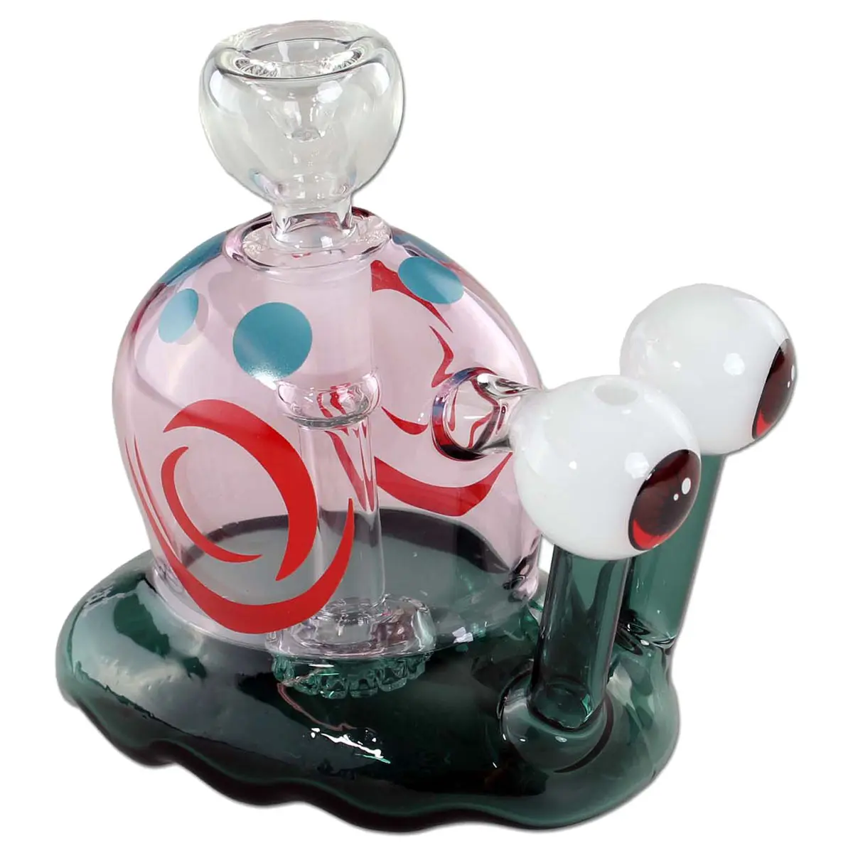 Bong en verre 'Snail' de Black Leaf