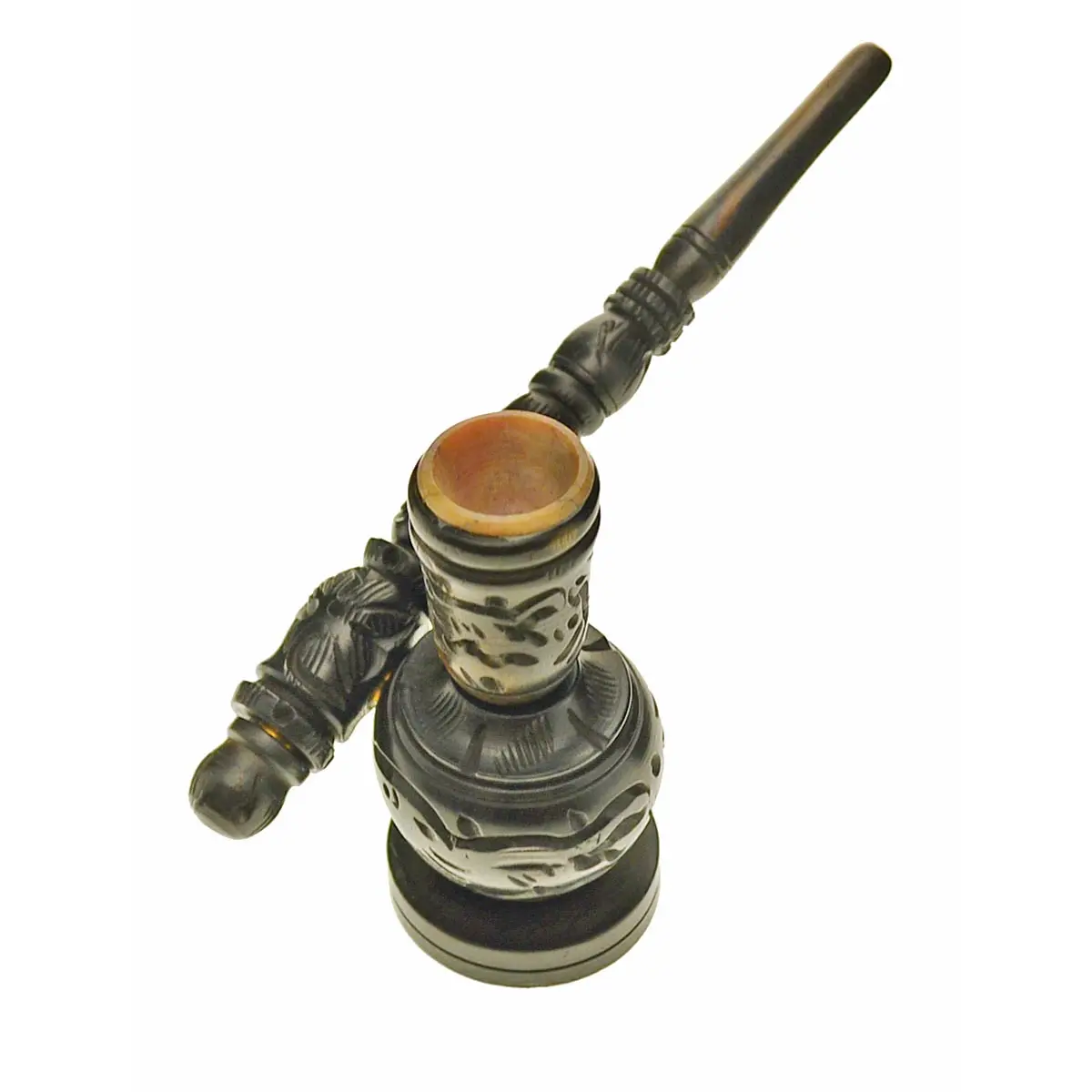 Pipe modulaire avec foyer en stéatite