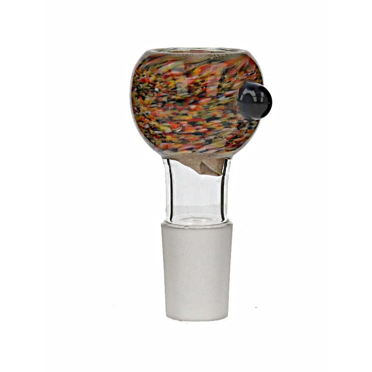 Bol en verre de couleur mélangée 18,8