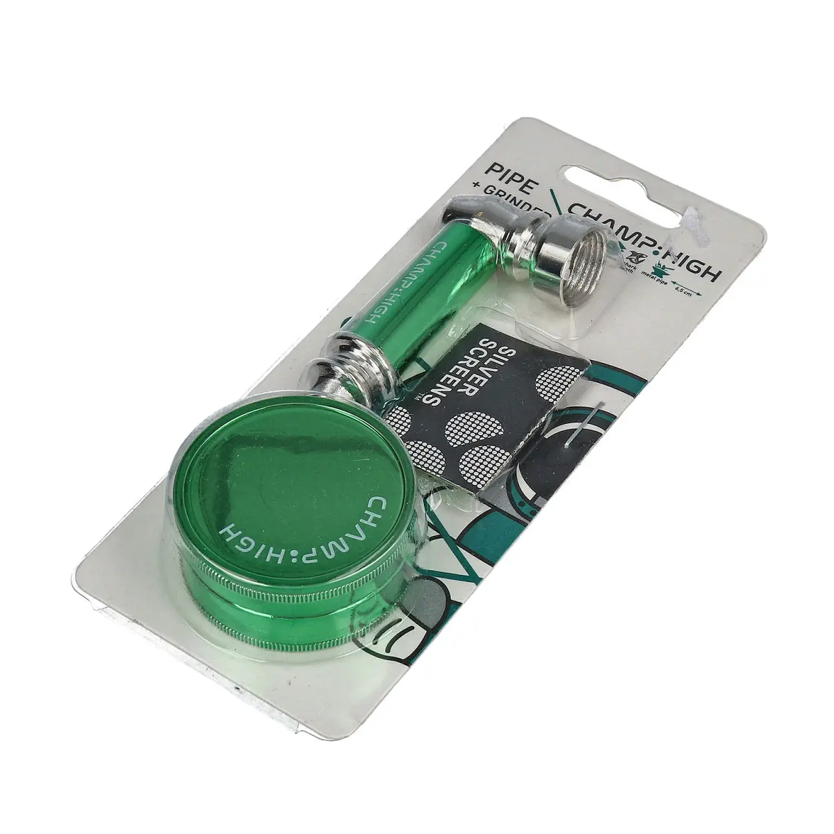 Champ High pipe set avec grinder