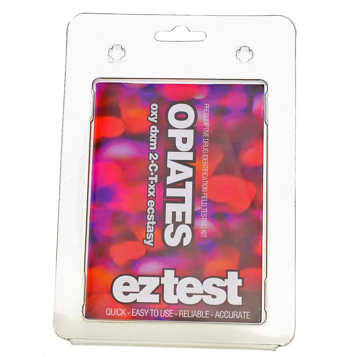 eztest Tube pour les opiacés, DXM et l'ecstasy