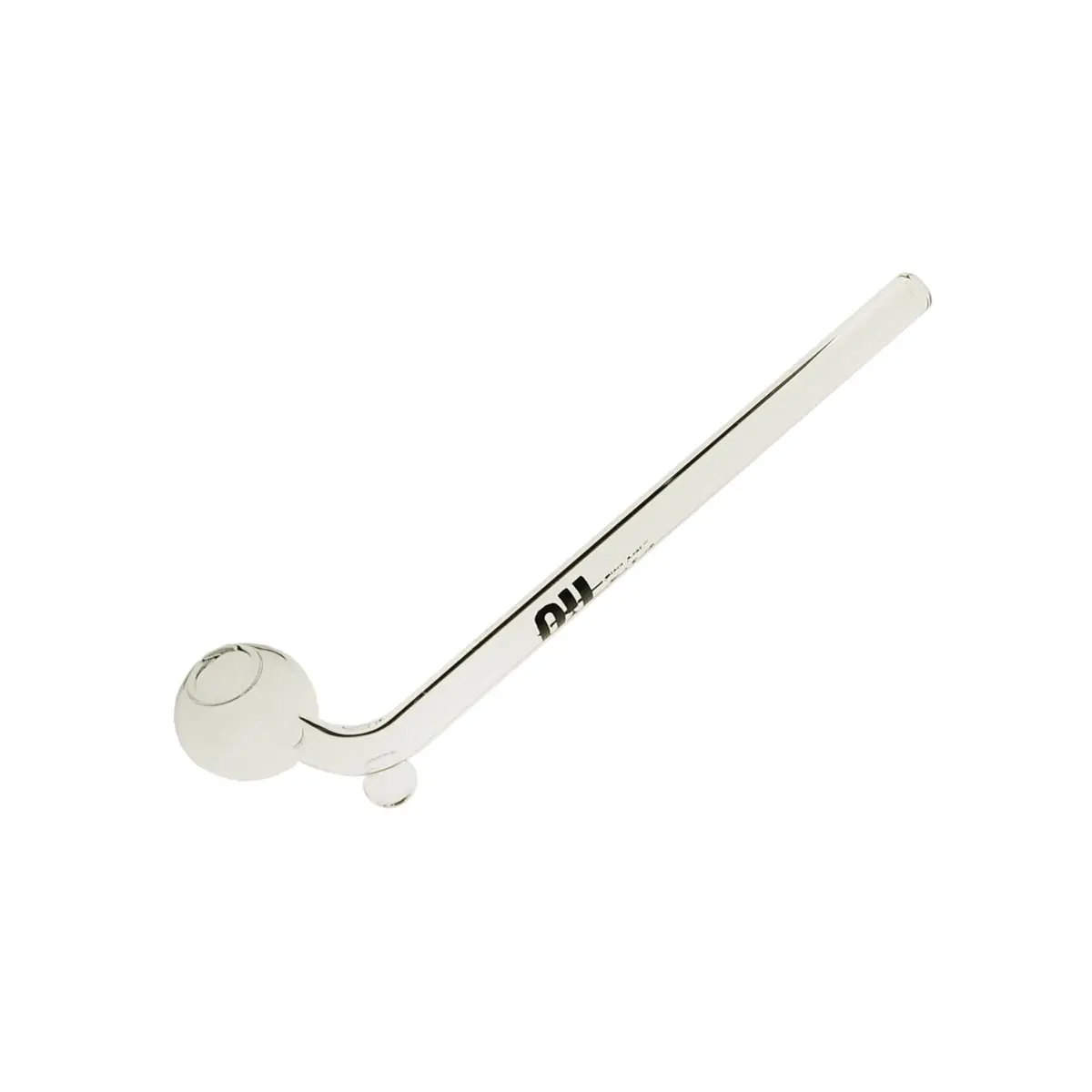 Black Leaf pipe à huile courbée