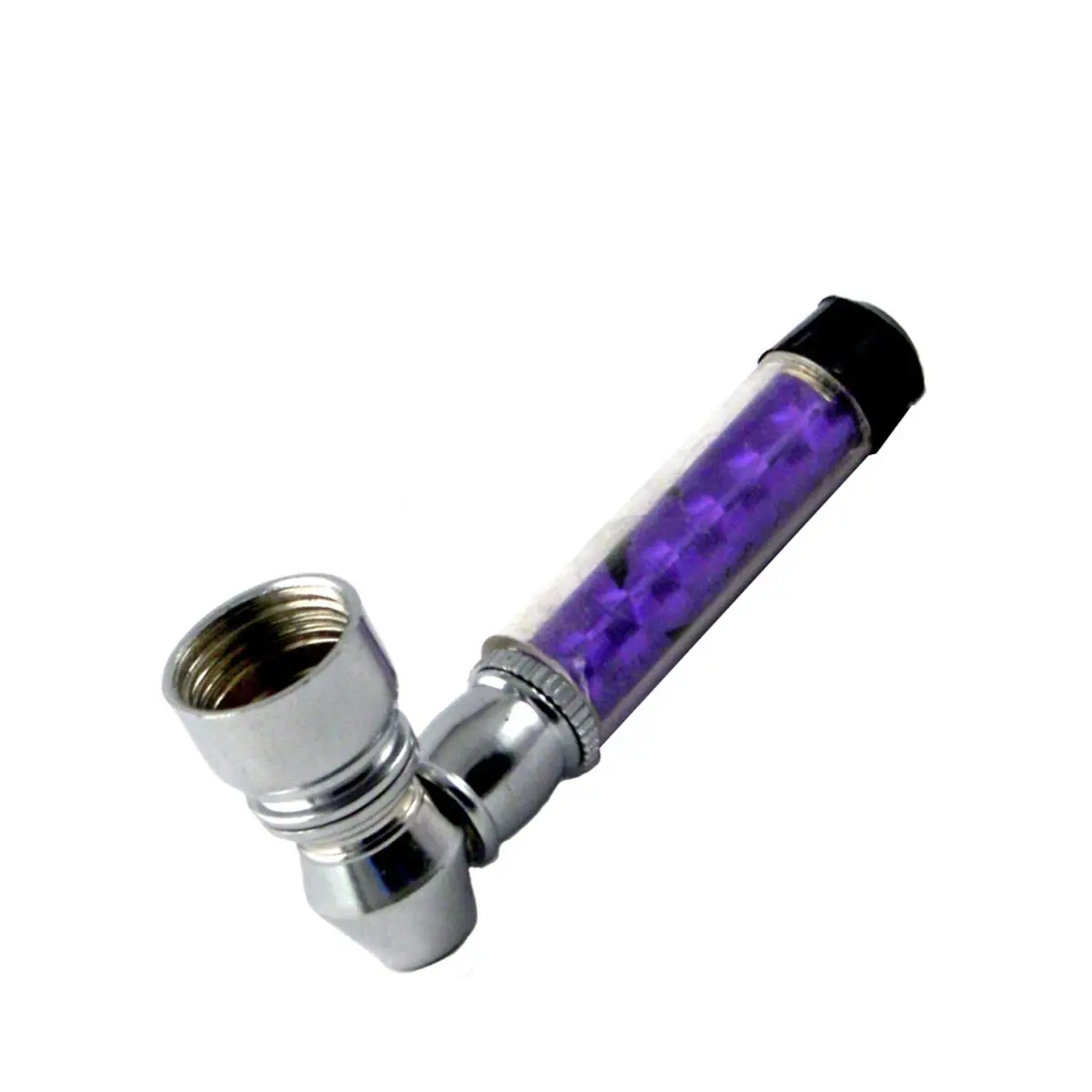 Pipe démontable "feuille de chanvre"  8 cm