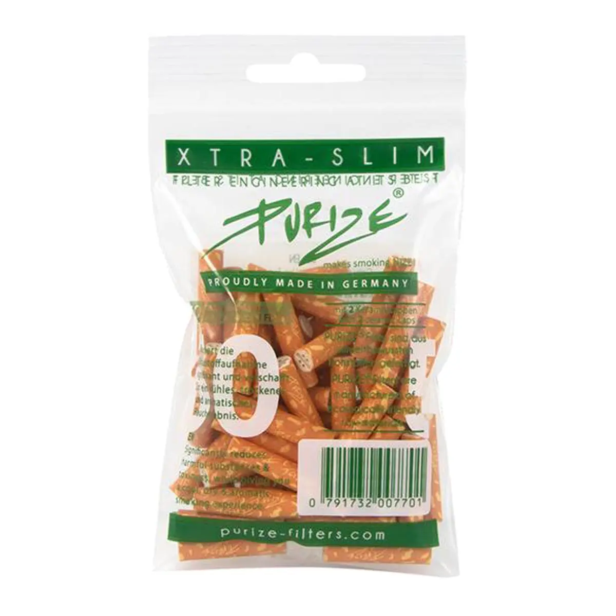 Filtre à charbon actif PURIZE® - XTRA Slim Size Spy 50x