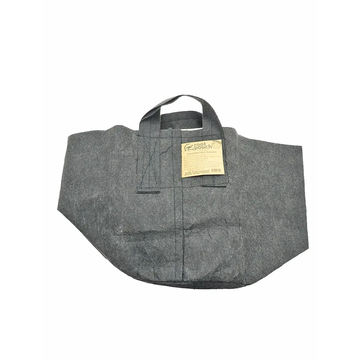 Root Pouch noir avec poignée 260gr/m² 16L