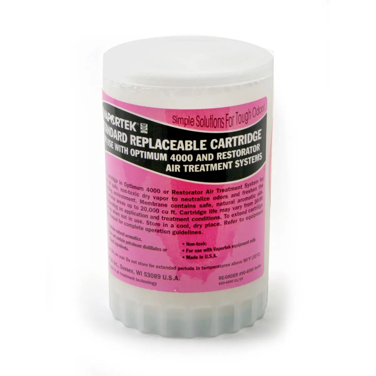 Vaportek Optimum 4000 cartouche standard