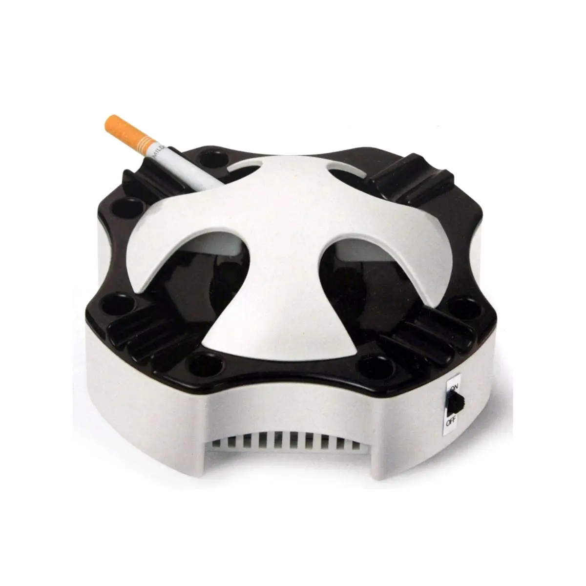 Cendrier sans fumée avec filtre à charbon