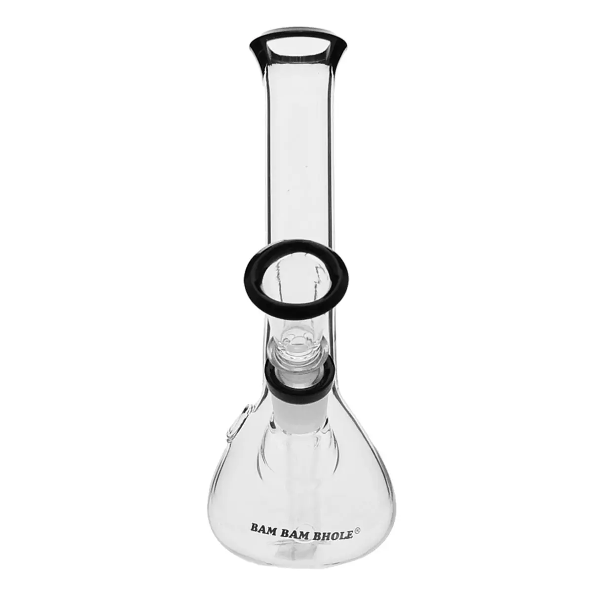Petit Bong en verre Mini Black Smoke - 14,5