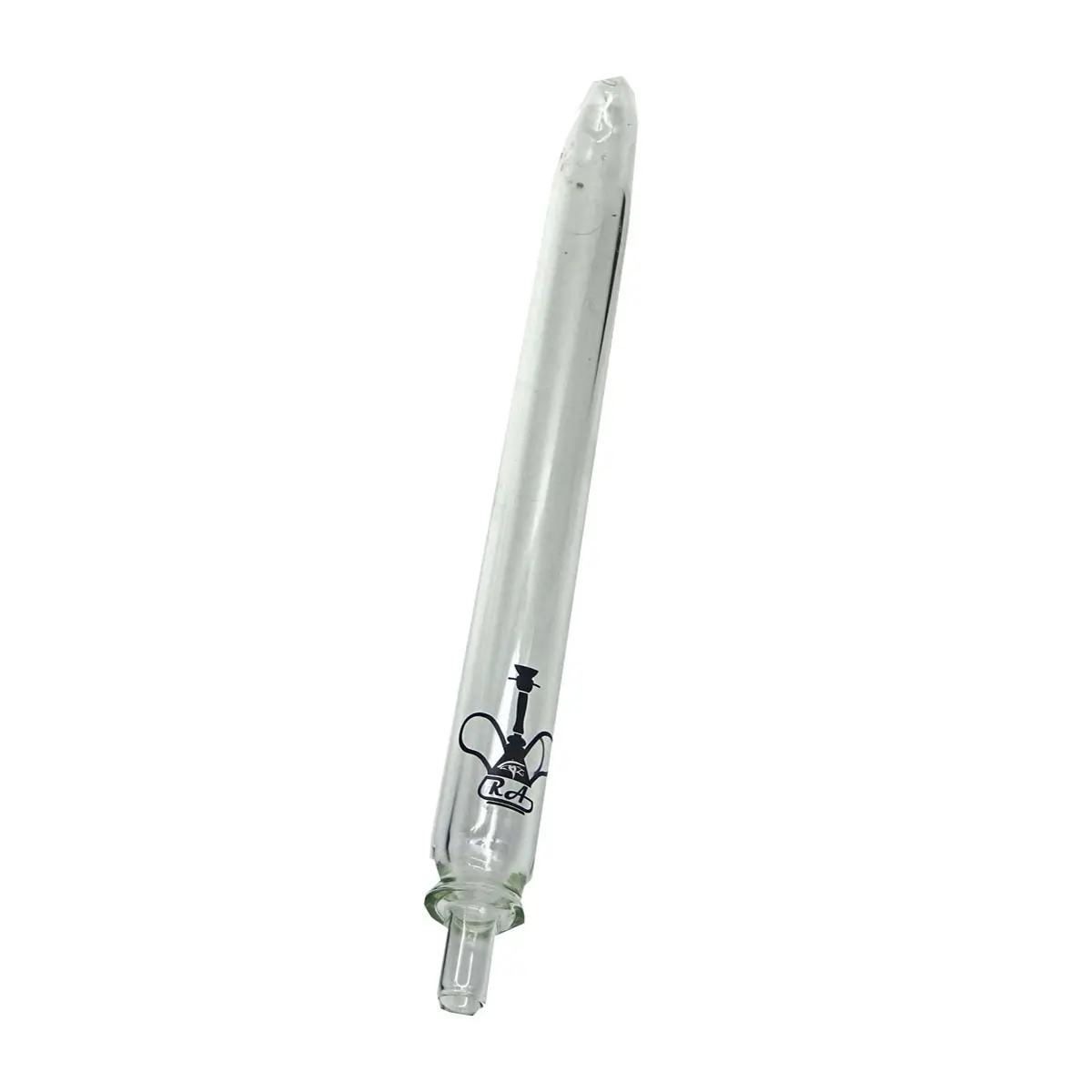 Embout buccal en verre Shisha'RA' transparent