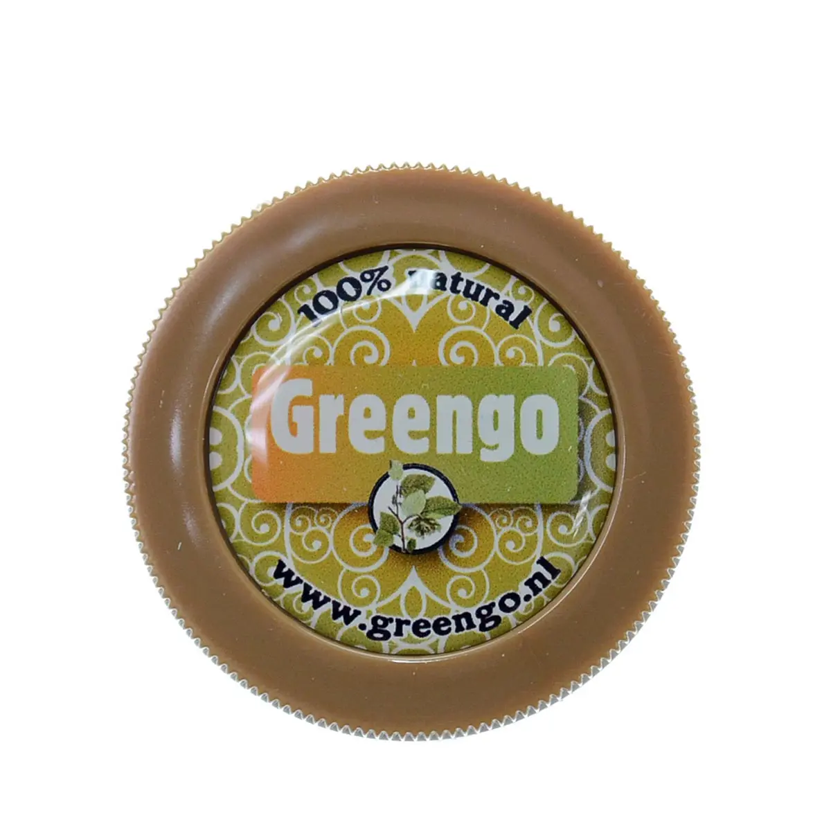 Grinder Greengo marron / ocre