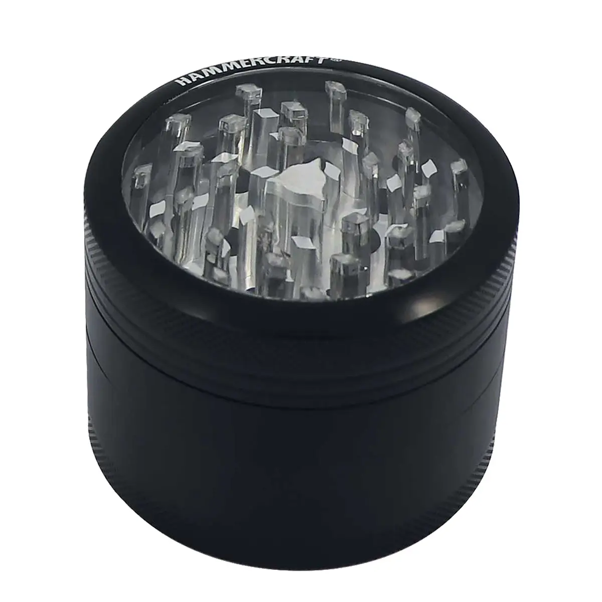 Grinder Hammercraft avec fenêtre en verre 4 parties 63 mm