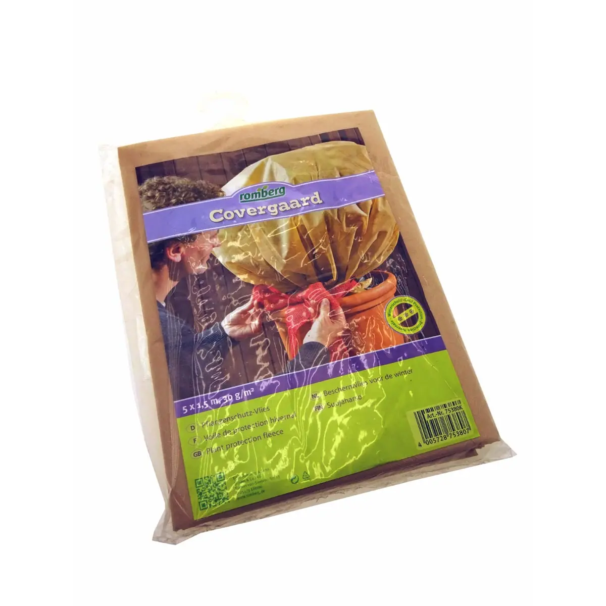 Toison de protection hivernale - 5 x 1,5 m, 30g/m²