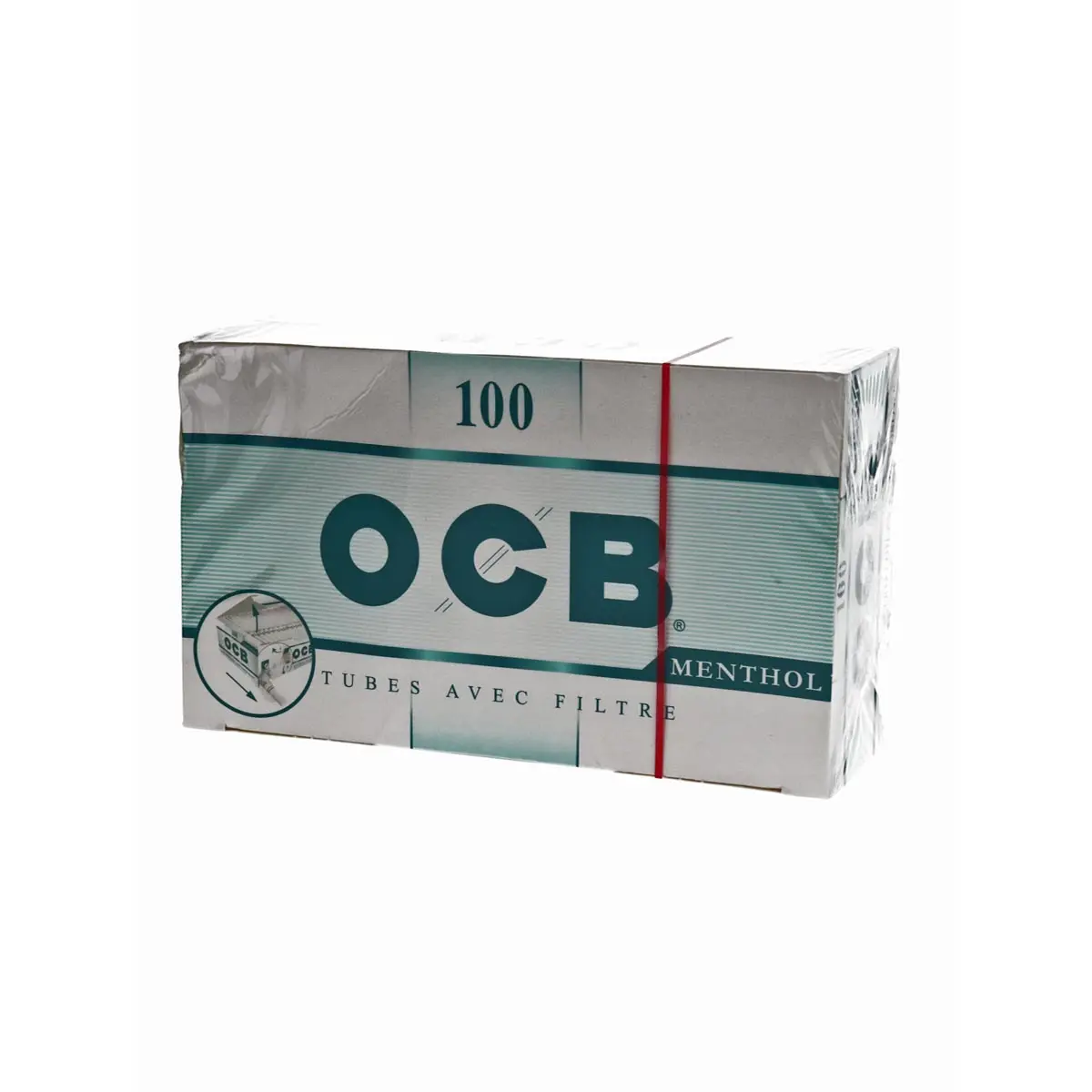 OCB menthol tubes à cigarettes