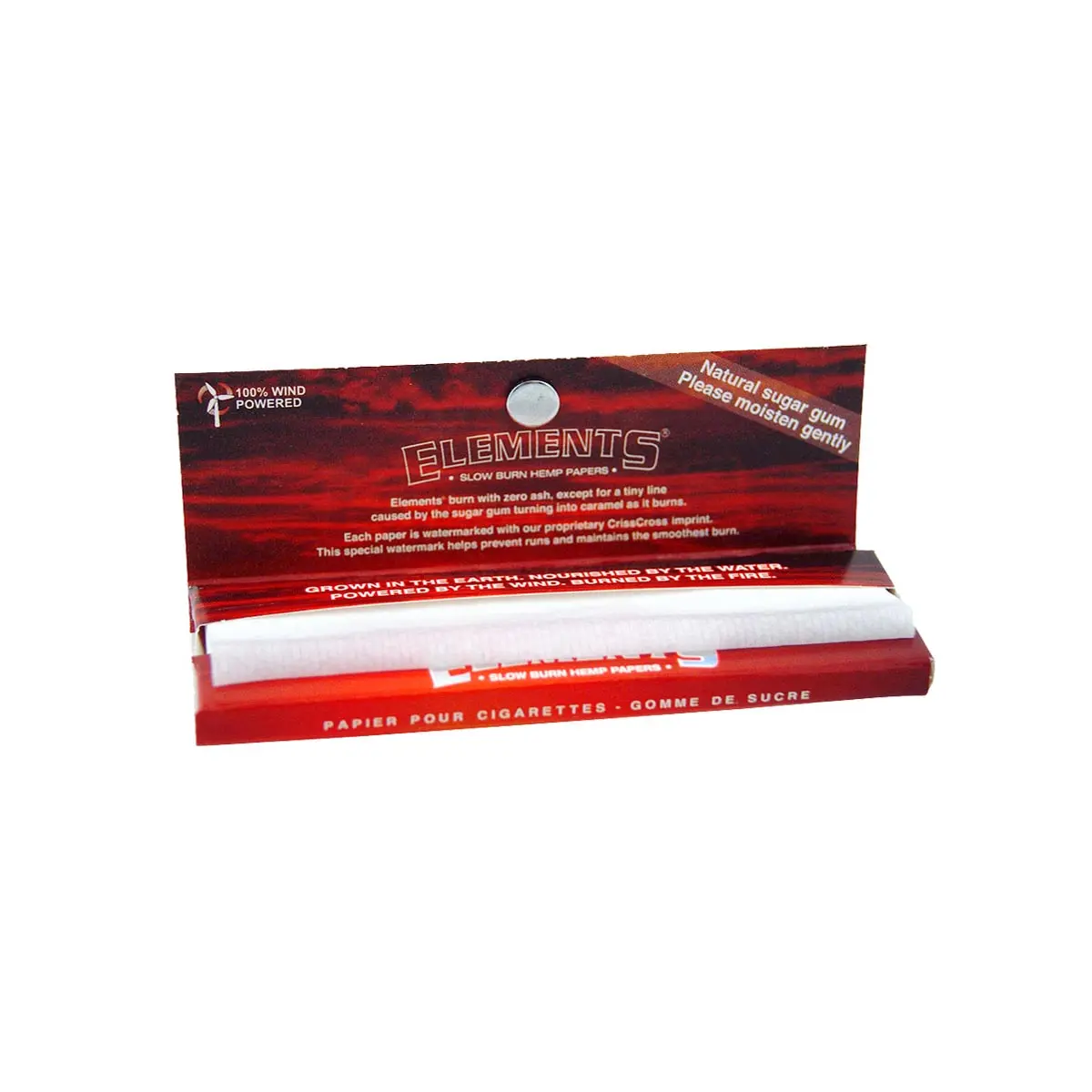 Elements RED 1 ¼  Feuilles Chanvre