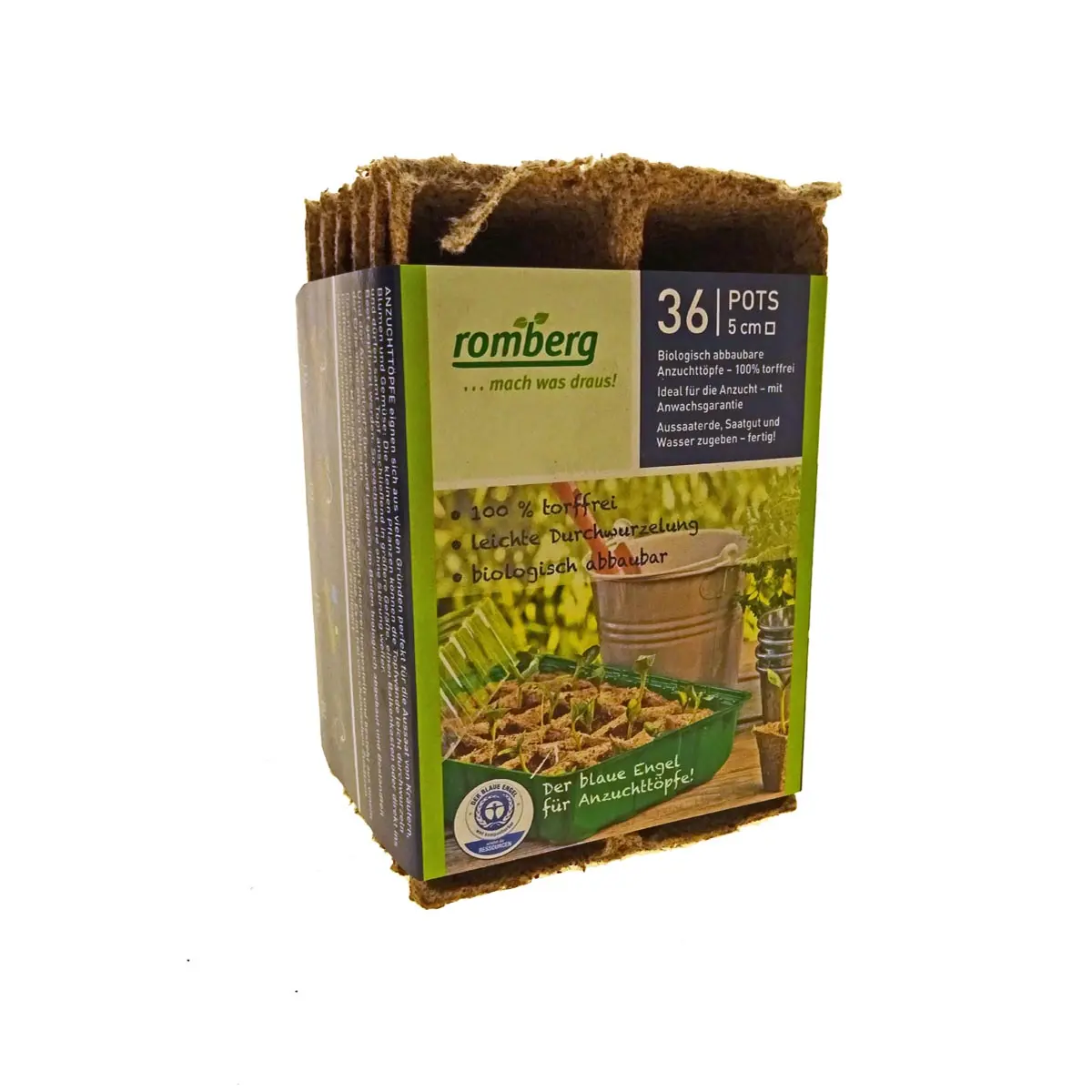 Romberg pots de culture 5cm - 36 pièces