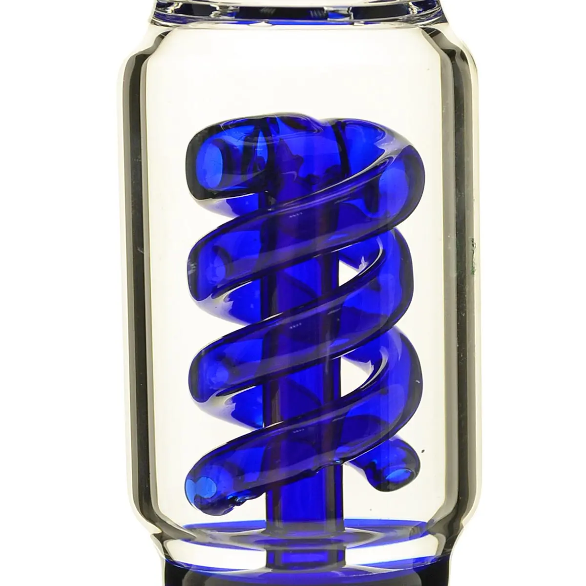 Grace Glass Bong en verre "Straight Blue Samantha" 39cm
