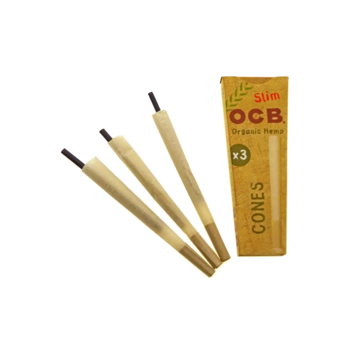 Cônes OCB Chanvre Slim Bio