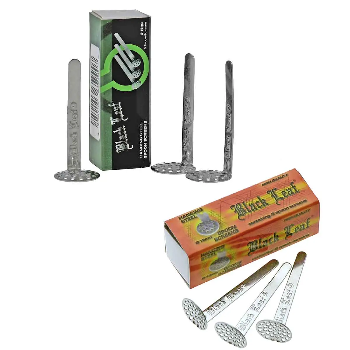 Black Leaf Pipe grilles - 12-18 mm - 3x