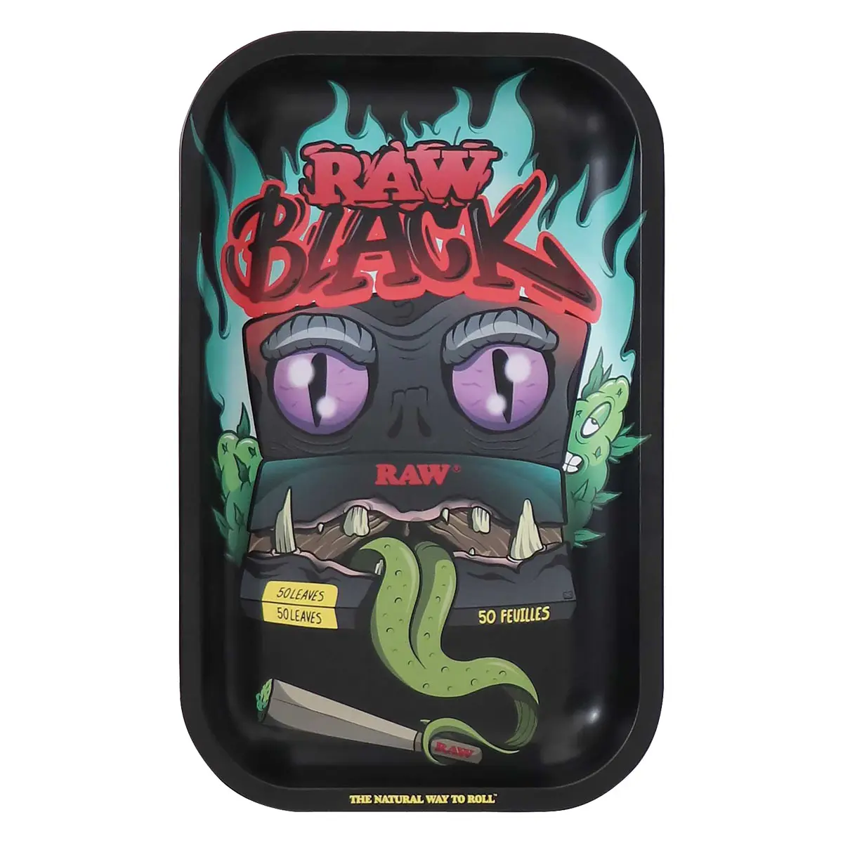 RAW Rolling Tray Plateau à rouler Small  - Monster