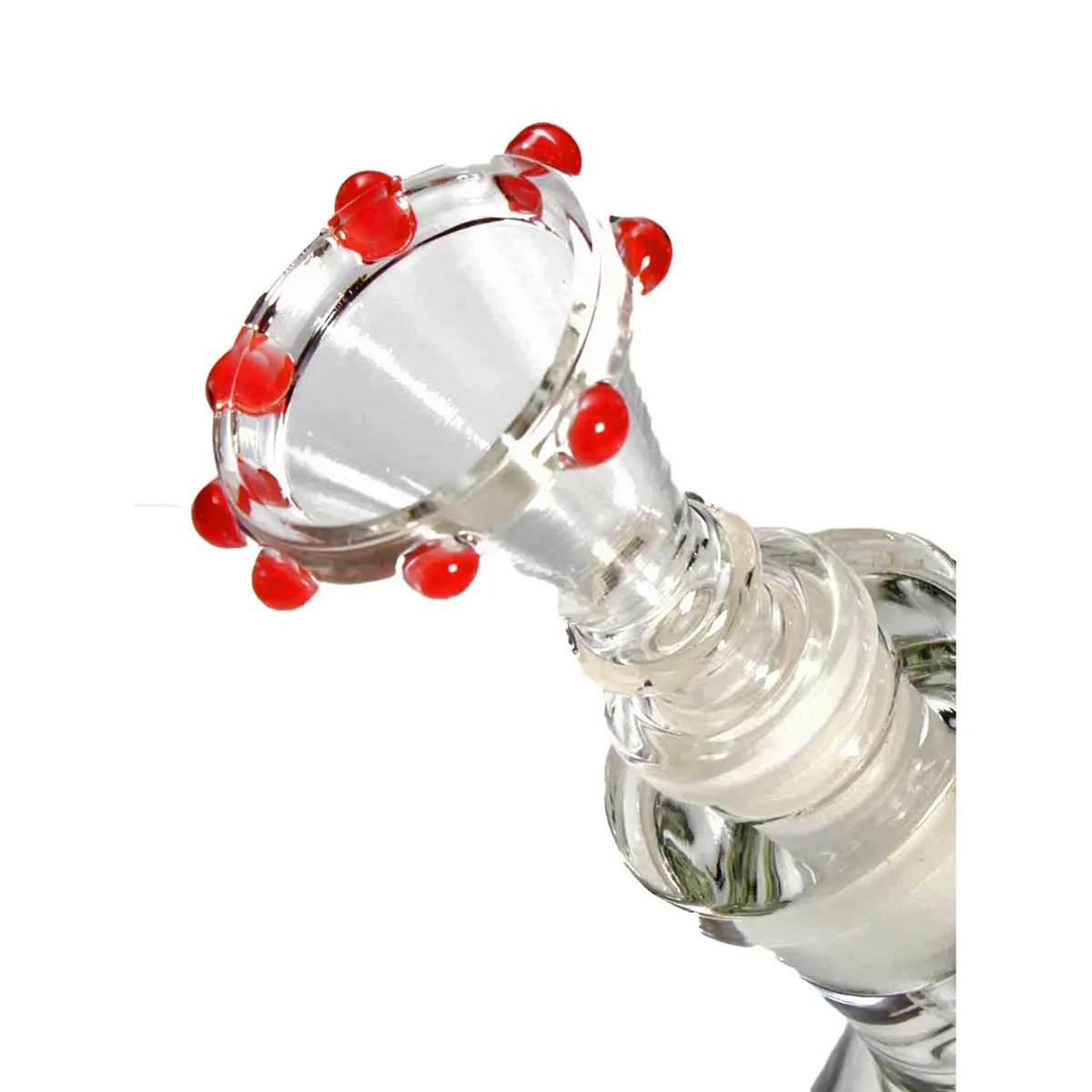 Black Leaf 9mm Bong "Sölid Smökynator" rouge / jaune