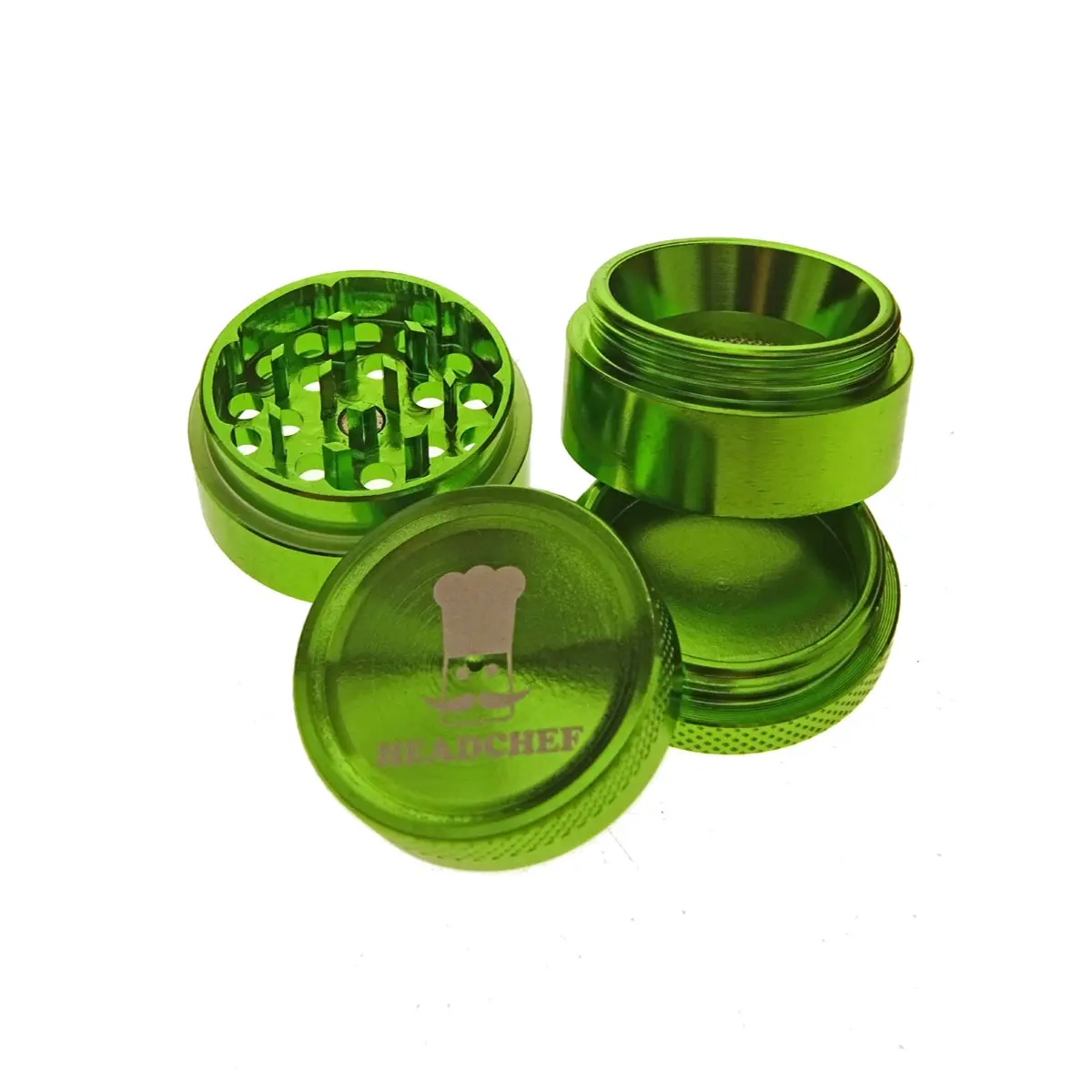 Headchef Grinder avec tamis 30mm vert